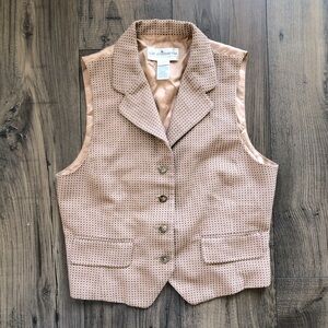 Printed classy suit vest